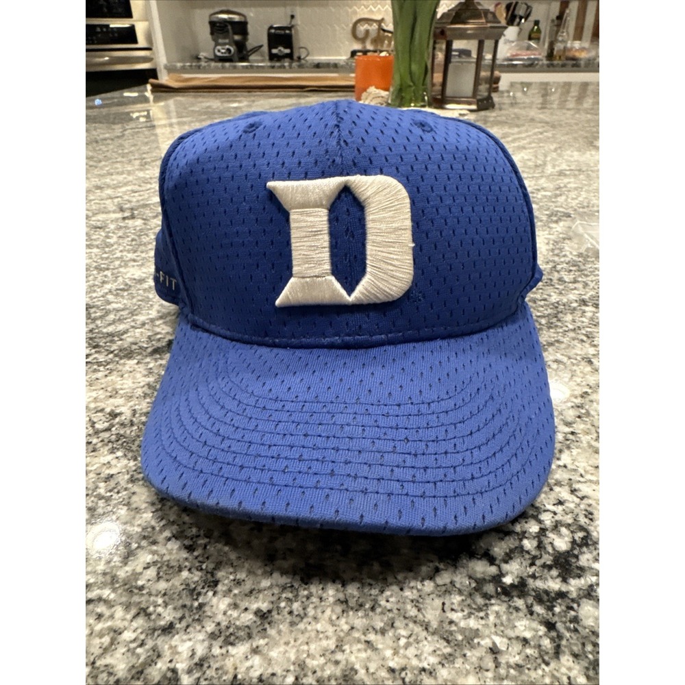 Duke Dri-Fit Preformance Hat Lacrosse One Size Fits Most Nike